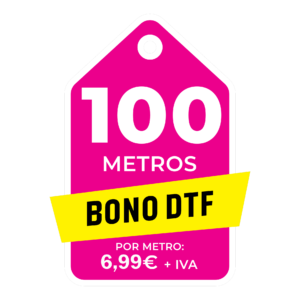 Bono DTF Textil 100M+ 4 Envíos Express Gratuitos